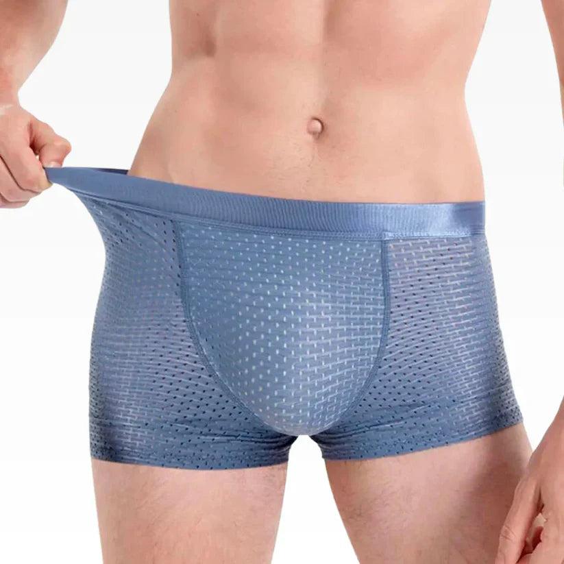 Kit Cuecas Boxers Premium John Karlo - Fibra de Bambu - 8 Unidades (Sai por R$31,10 cada)