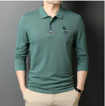 Camisa Comprida Polo Vogue Bordado Coreano Original