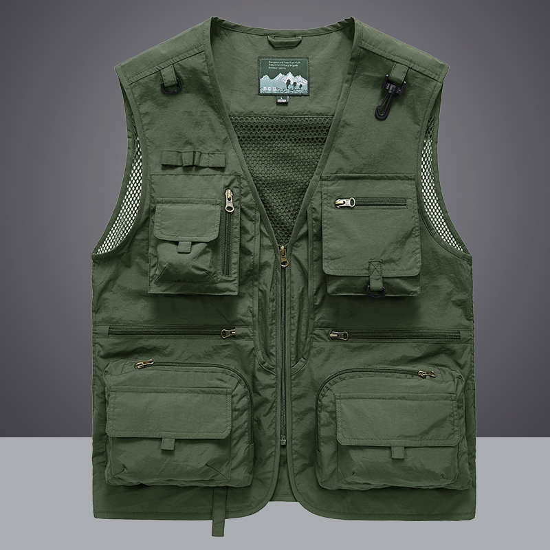 Colete Tactical Masculino Verde Constantinni Tamanhos P M G GG